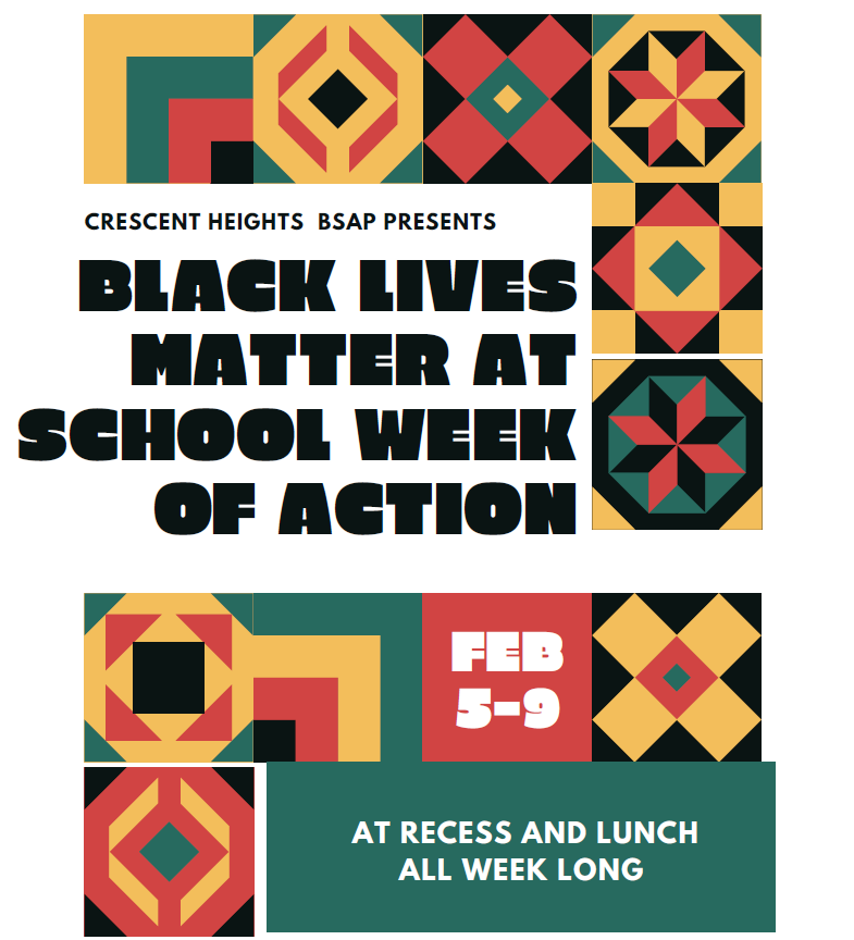 week of action flyer